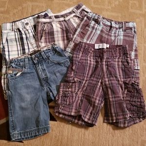 Lot of 5 boys shorts size 6.